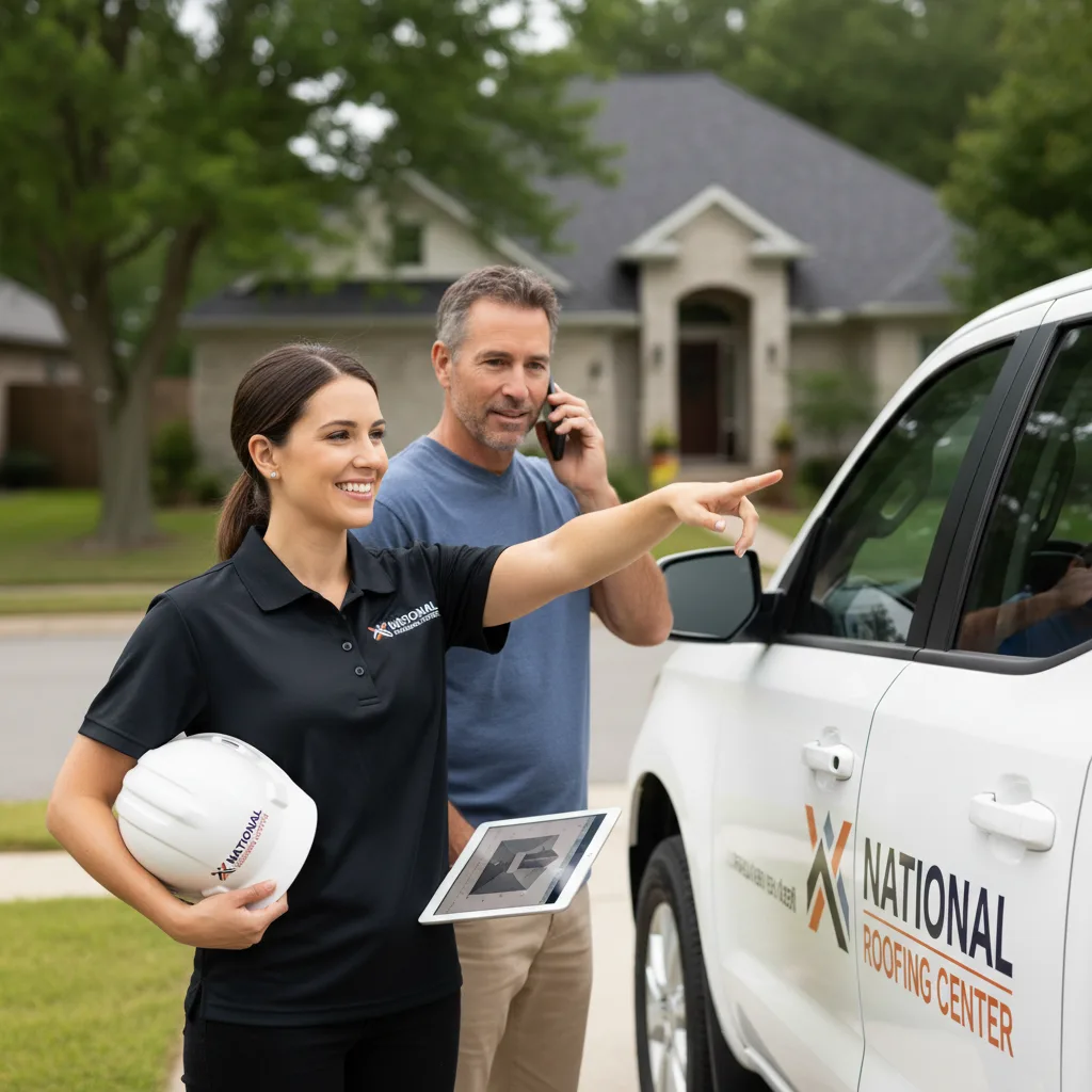 National Roofing Center customer support in Hermansville